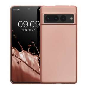 kwmobile Silikonhülle Roségold für Google Pixel 7 Pro - Handyhüllen