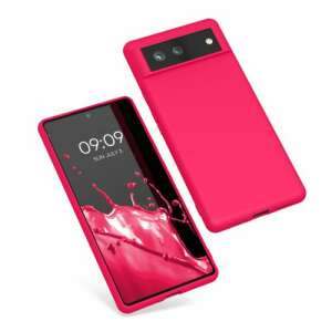 Kwmobile silicone case for Google Pixel 6 phone in pink - Phone Case