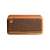 Edifier MP230 Bluetooth speaker in brown wood finish, front view