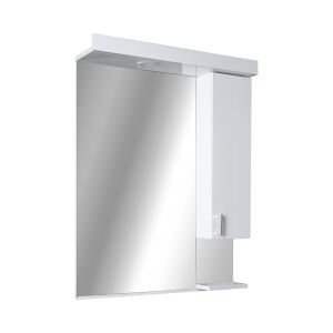 Szögletes nézet a Viva STYLE LED Tükrös Szekrényről, modern fürdőszobabútor - Viva Style