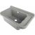 Praktikus Falikút 60cm graues Kunststoff Wandwaschbecken