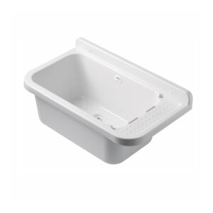 Praktikus Falikút 60cm chiuvetă de perete din plastic alb - Fântâni și robinete de grădină