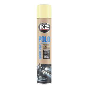 K2 Polo műszerfal spray, 750ml, vanília illatú, műszerfal tisztító, véd a portól - K2