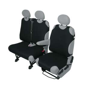Kegel kisteherautó üléshuzatok 1+2Üléses - Fekete - Nonbrand Autó üléshuzat