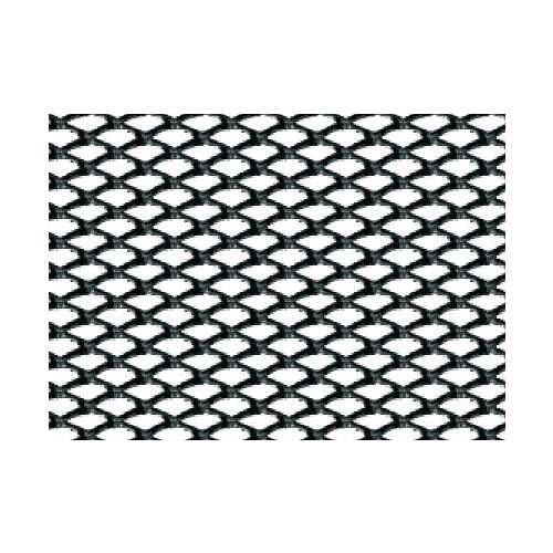 Pilot Racing Alumínium Rács - Fekete - 120x20cm - 2x4mm