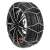 Lampa R-9 snow chains for car tires, 8.5 size, diamond pattern, easy to install, self-tightening system, approved by TÜV AUSTRIA