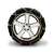 Lampa S-16 snow chains for SUV and VAN, 230 size, on a car tire