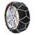 Lampa S-16 snow chains for SUV and VAN, size 255, installed on a tire