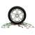 Lampa S-16 SUV snow chains, 235 size, pair, on a white background