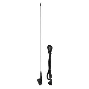Black car antenna, 55cm long, with cable - Car antenna