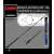 Chrome-Ring autóantenna, 41cm, AM/FM, fekete, univerzális, Ø 5-6 mm, autón