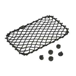 Net-System 9 elastic mesh pocket, 30x18cm, black, car organizer, car storage, trunk organizer, car accessories - Car Organizer