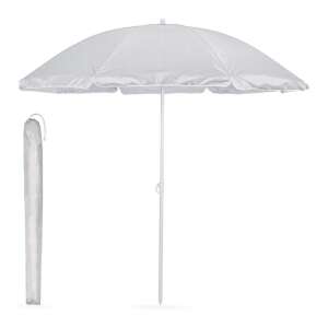 Przenośny parasol plażowy z ochroną UV, szary, średnica 150 cm, łatwy do przenoszenia, idealny na plażę, kemping, pikniki - Nonbrand Osłona przeciwsłoneczna