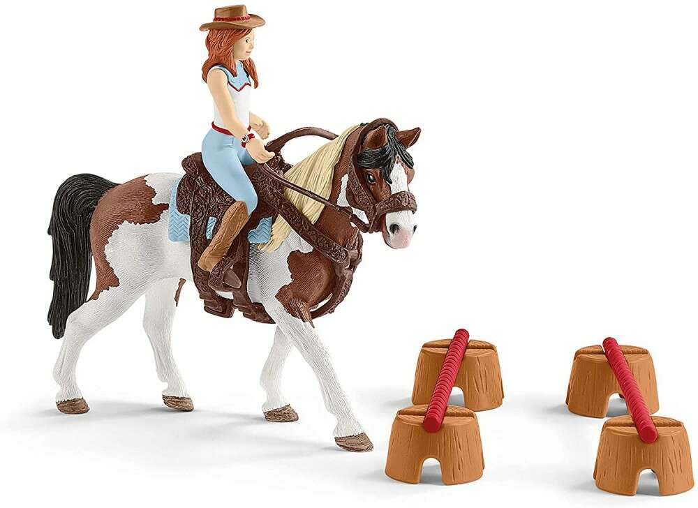 Schleich Horse Club Hannah vadnyugati lovaglókészlete 42441