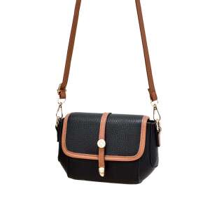 Dollcini,428241, dámska crossbody kabelka, taška z umelej kože, Dámska taška cez rameno, Pre ženy/Cestovanie/Práca/Na každý deň, Čierna