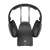 Căști TV wireless Sennheiser RS 120-W cu stație de încărcare, negru
