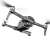 SJRC F22S PRO 4K 5G GPS drone, grey, in flight