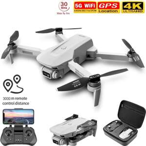 Dronă 4DRC F8 4K 5G GPS cu brațe pliabile, timp de zbor de 30 de minute, distanță de control de la distanță de 3000 m, cameră 4K HD, streaming live pe telefon, baterie 7,4V 2500mAh - Drone