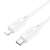 HOCO X88 GRATIFIED USB TYPE-C / LIGHTNING KABEL PD 20W 1 METER WEISS 62261406