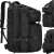 Springos black hiking backpack with multiple views
