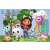 Puzzle Gabby's Dollhouse so 100 dielikmi s Gabby a jej mačacími priateľmi, puzzle Trefl