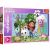 Balenie puzzle Trefl Domček pre bábiky Gabby 100 dielikov