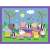 Peppa Pig 30 piece puzzle, featuring Peppa Pig and her friends at a picnic