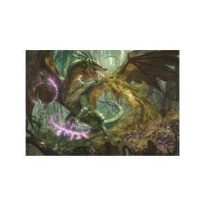 Zöld sárkány a Dungeons & Dragons 1000 darabos kirakóból a Clementonitól - Clementoni Puzzle