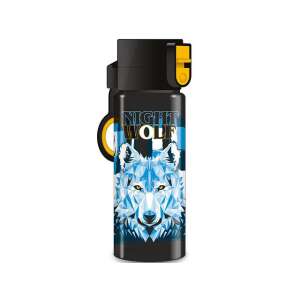 Sticla de apă Ars Una NightWolf fără BPA, 475 ml, neagră cu design de lup - Ars Una