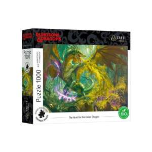 Trefl Dungeons & Dragons Die Jagd nach dem grünen Drachen 1000-teiliges Puzzle - Trefl Puzzle