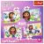 Trefl Gabby's Dollhouse 4-in-1 puzzle packaging