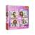 Gabi's Dollhouse 4 in 1 Puzzle by Trefl, featuring 4 different puzzles with varying piece counts, all depicting scenes from the Gabby's Dollhouse show