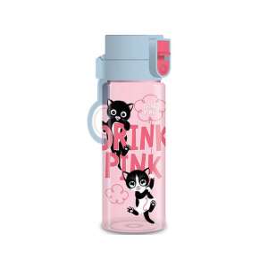 Sticlă de apă Ars Una Think Pink 475ml fără BPA cu un design drăguț cu pisici - Ars Una