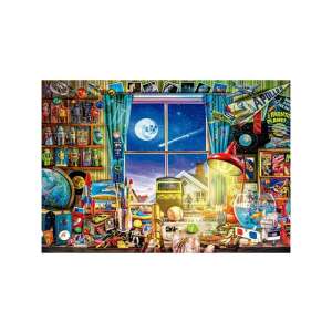 Clementoni - Utazás a Holdra - Puzzle - 500 db