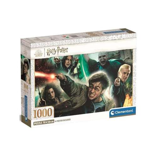 Harry Potter 1000-teiliges Puzzle von Clementoni mit Charakteren aus den Harry Potter Filmen