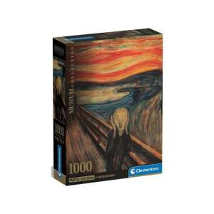 Clementoni 1000 darabos kirakó Edvard Munch A Sikoly című festményéről - Clementoni