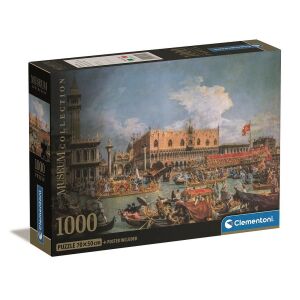 Clementoni Canaletto Wenecja Puzzle, 1000 elementów, pudełko - Clementoni Puzzle
