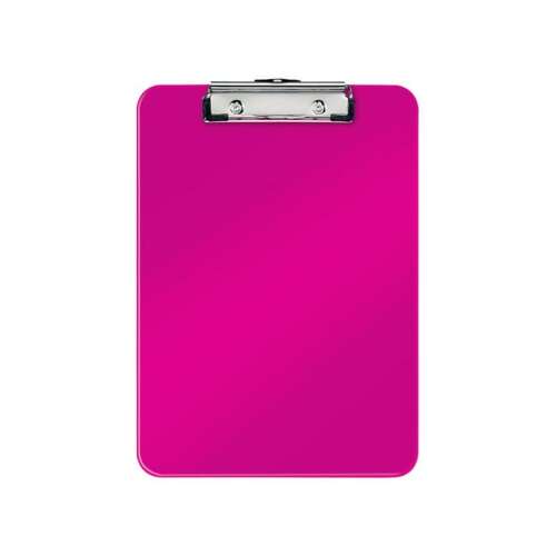 Leitz Wow rosa Clipboard, A4 Größe, zum Halten von Papieren