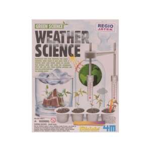 Green Science Wetterwissenschaft 4M Kit, Wissenschafts-Experimentierkasten für Kinder, um das Wetter kennenzulernen - Wissenschaftliche und Entdeckerspiele