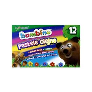 Bambino Olajpasztell Kréta - 12 db