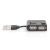 DIGITUS USB-Hub 4-Port 2.0->4xA2.0 integr. Kabel schwarz (DA-70217) 62266803
