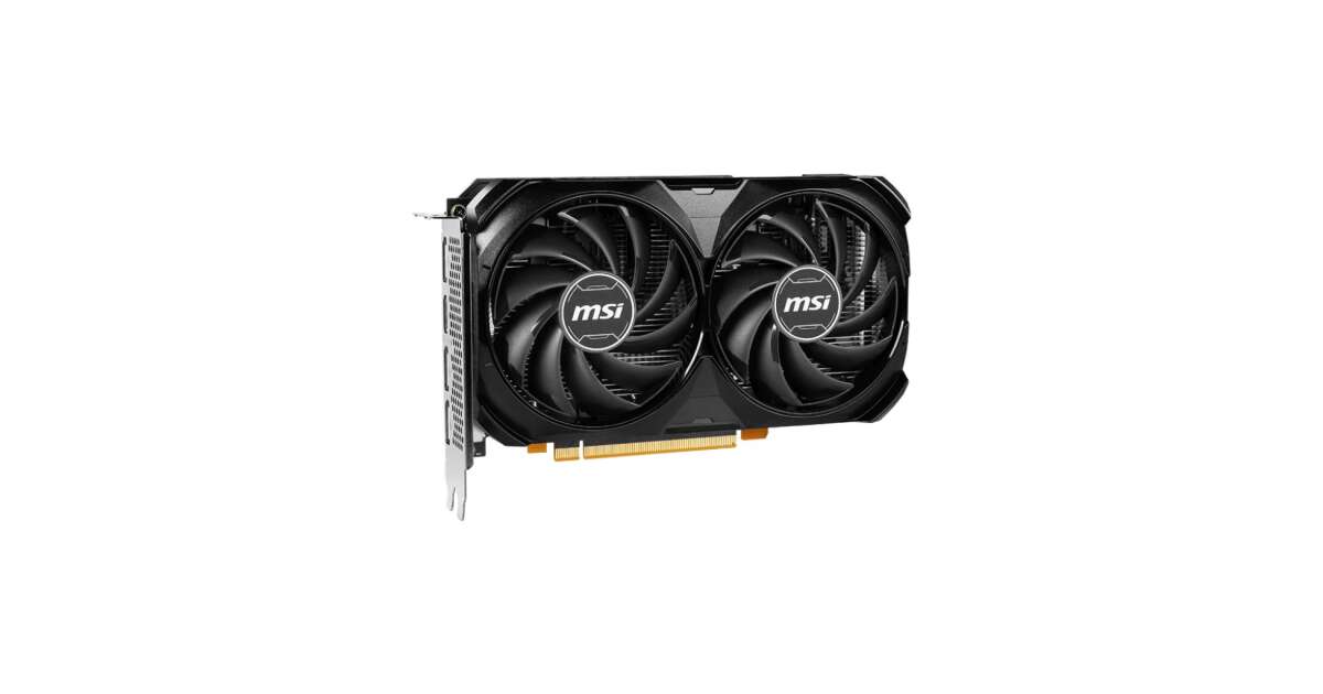 MSI VENTUS GEFORCE RTX 4060 2X BLACK 8G OC grafická karta