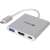 Sandberg USB-C Mini Dock HDMI+USB adapter, white