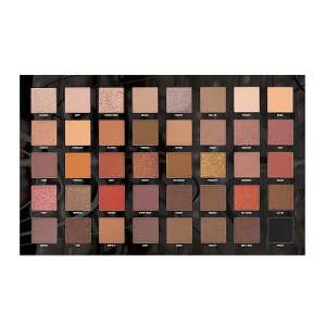W7 Warm Up The Hottest Nudes Lidschatten-Palette, 40 Farbtöne, Nude-Lidschatten-Palette - W7