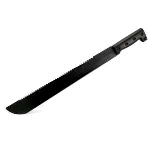 Richmann Exclusive Machete, 600 mm black, with serrated blade - Hunting & Survival Knife