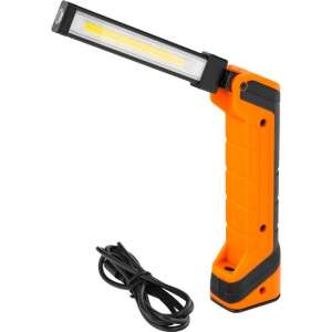 RICHMANN EXCLUSIVE work lamp, 5 W + 1 W + UV, LED, with magnet, 230V / 5V, USB, 2200 mAh