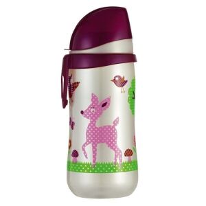 Nip First Cup Girl 330ml Sippy Cup, spill-proof, 12+ months - Baby Bottle