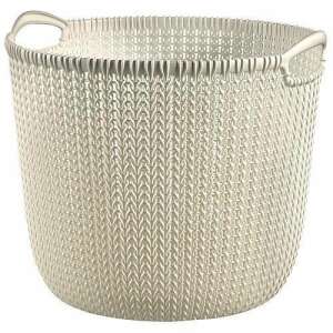 Кош за пране 30 L, 40x39x33 см, бял, CURVER 62274008