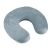 Comfortable grey memory foam travel pillow