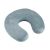 Grey memory foam travel pillow for neck support